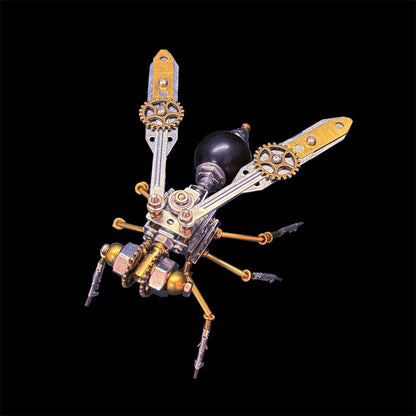 🐝⚙️ 3D Metall-Bienen-Puzzle-Bausatz zum Zusammenbauen, detailreich, fördert Konzentration, tolles Bastelgeschenk für Erwachsene und Kinder✨