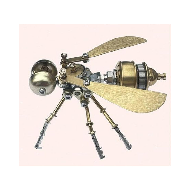 🐝⚙️ 3D Metall-Bienen-Puzzle-Bausatz zum Zusammenbauen, detailreich, fördert Konzentration, tolles Bastelgeschenk für Erwachsene und Kinder✨