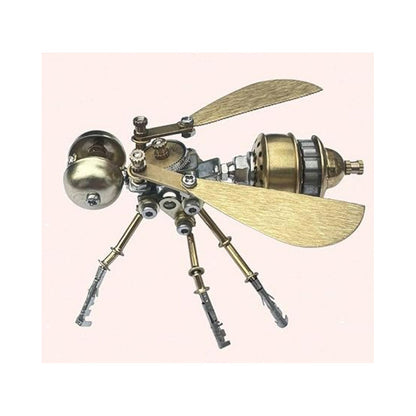 🐝⚙️ 3D Metall-Bienen-Puzzle-Bausatz zum Zusammenbauen, detailreich, fördert Konzentration, tolles Bastelgeschenk für Erwachsene und Kinder✨