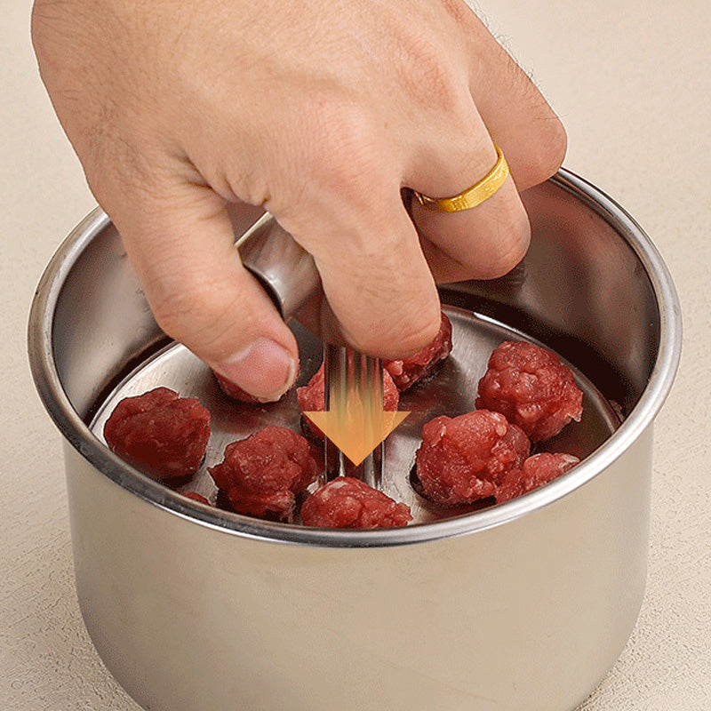 Kitchen Stainless Steel Meatball Mould