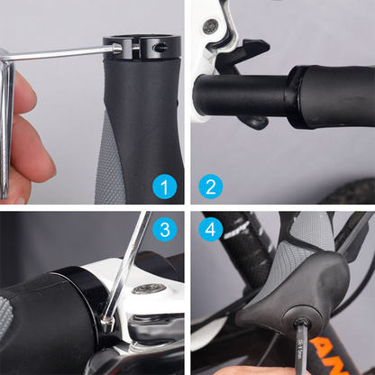 🚴 50% RABATT! 🧤 Ergonomische Fahrradgriffe – Rutschfest, komfortabel & wetterfest ✨