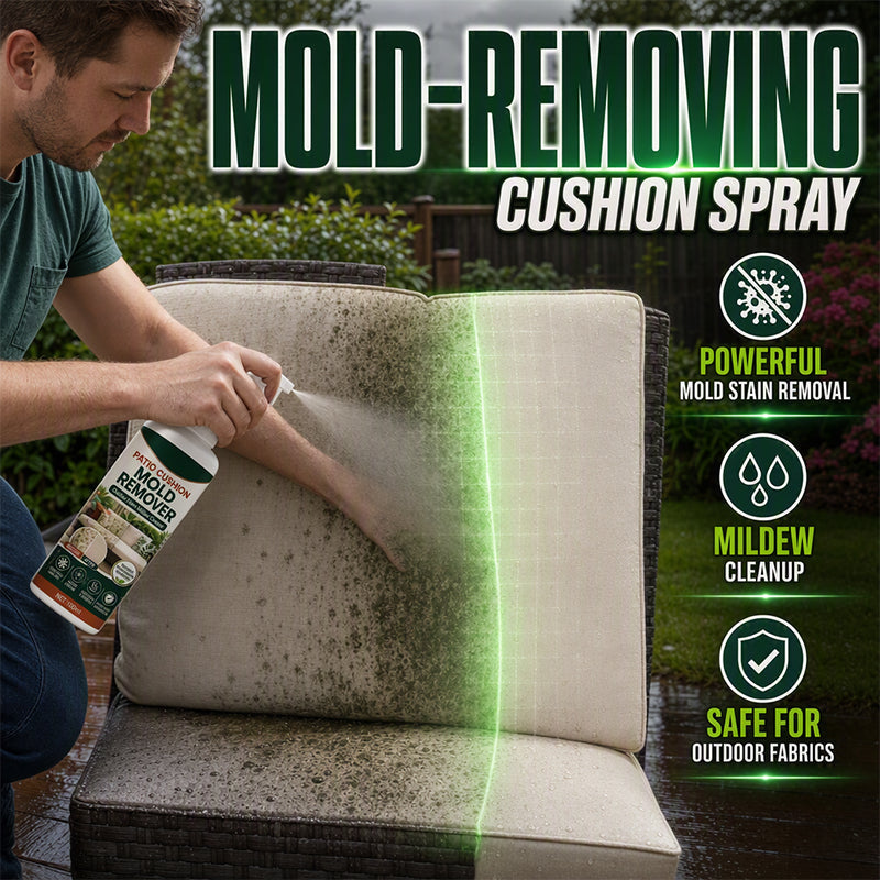 Schimmelentferner-Spray für Terrassenkissen