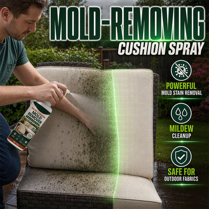 Schimmelentferner-Spray für Terrassenkissen