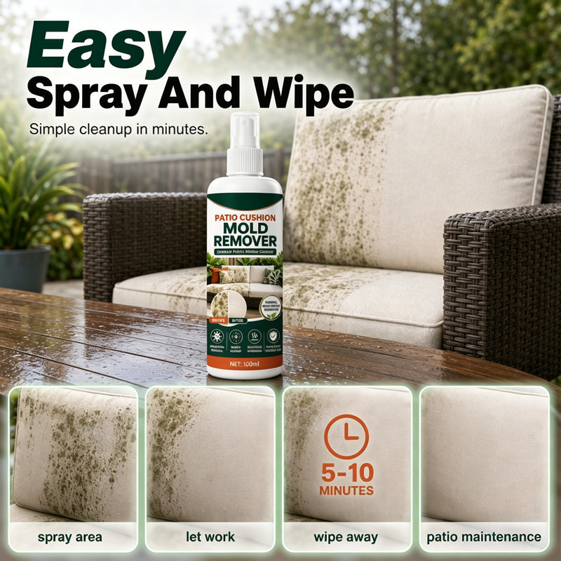 Schimmelentferner-Spray für Terrassenkissen