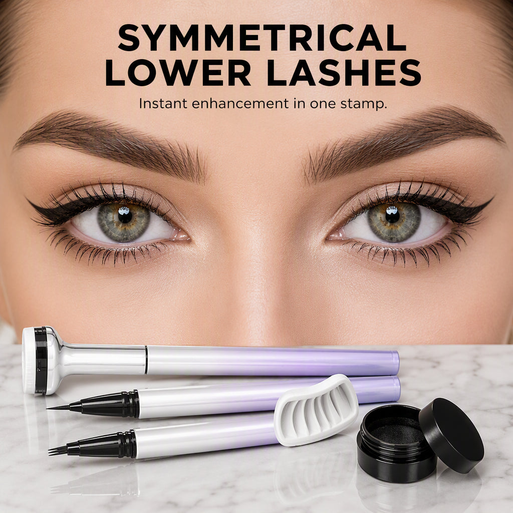 3-in-1 Eyeliner-, Augenbrauen- und Wimpernstift