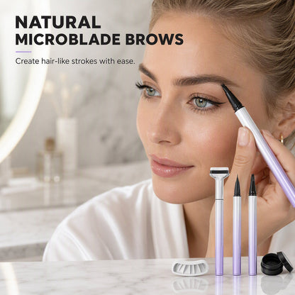 3-in-1 Eyeliner-, Augenbrauen- und Wimpernstift