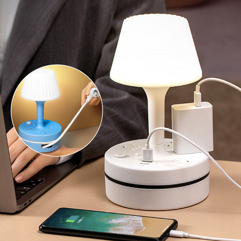 💡 Nachttischlampe mit Ladestation – Bringt Licht und Strom auf Ihren Nachttisch 🔌