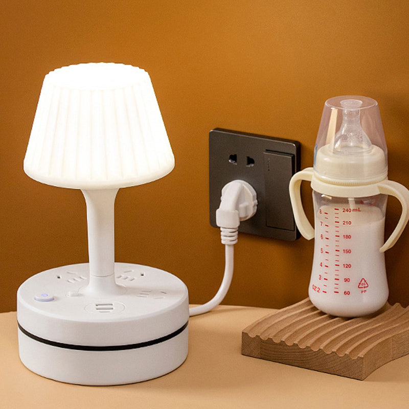 💡 Nachttischlampe mit Ladestation – Bringt Licht und Strom auf Ihren Nachttisch 🔌