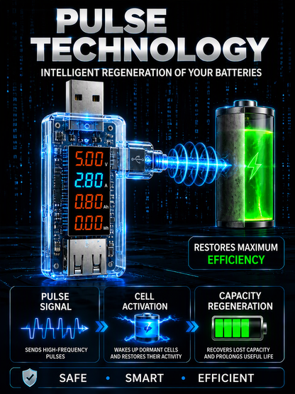 🔌USB-Smartphone-Akku-Reparatur-Dongle – Plug‑&‑Play, keine Demontage erforderlich, optimiert die Akkuleistung Ihres Telefons!