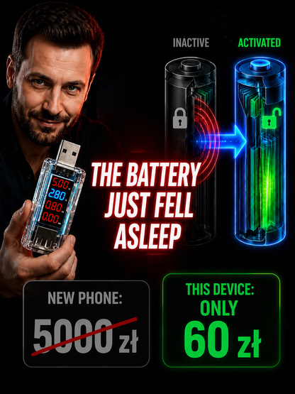 🔌USB-Smartphone-Akku-Reparatur-Dongle – Plug‑&‑Play, keine Demontage erforderlich, optimiert die Akkuleistung Ihres Telefons!