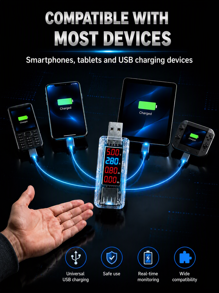 🔌USB-Smartphone-Akku-Reparatur-Dongle – Plug‑&‑Play, keine Demontage erforderlich, optimiert die Akkuleistung Ihres Telefons!