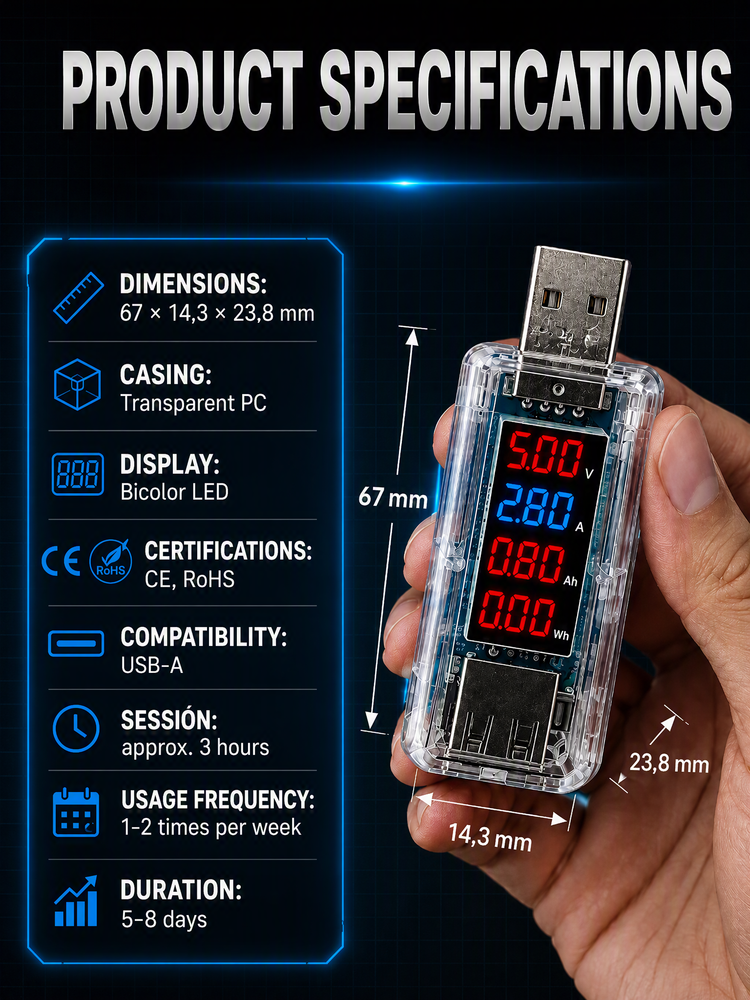 🔌USB-Smartphone-Akku-Reparatur-Dongle – Plug‑&‑Play, keine Demontage erforderlich, optimiert die Akkuleistung Ihres Telefons!