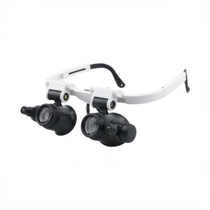 🛠️🔍 Nie wieder müde Augen und schlechte Beleuchtung! Die ultimative 25-fache Vergrößerungsbrille mit einstellbarer Dual-LED-Beleuchtung zeigt Uhren, Schmuck und Elektronik gestochen scharf.
