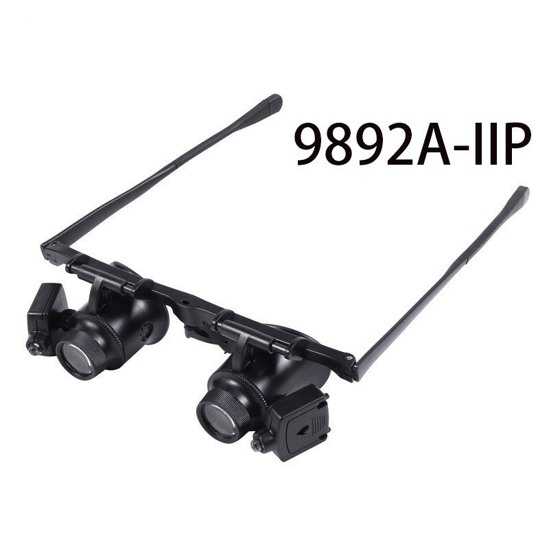 🛠️🔍 Nie wieder müde Augen und schlechte Beleuchtung! Die ultimative 25-fache Vergrößerungsbrille mit einstellbarer Dual-LED-Beleuchtung zeigt Uhren, Schmuck und Elektronik gestochen scharf.
