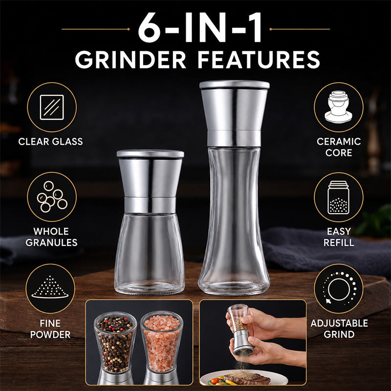 Easy-Grind manuelle Pfeffermühle