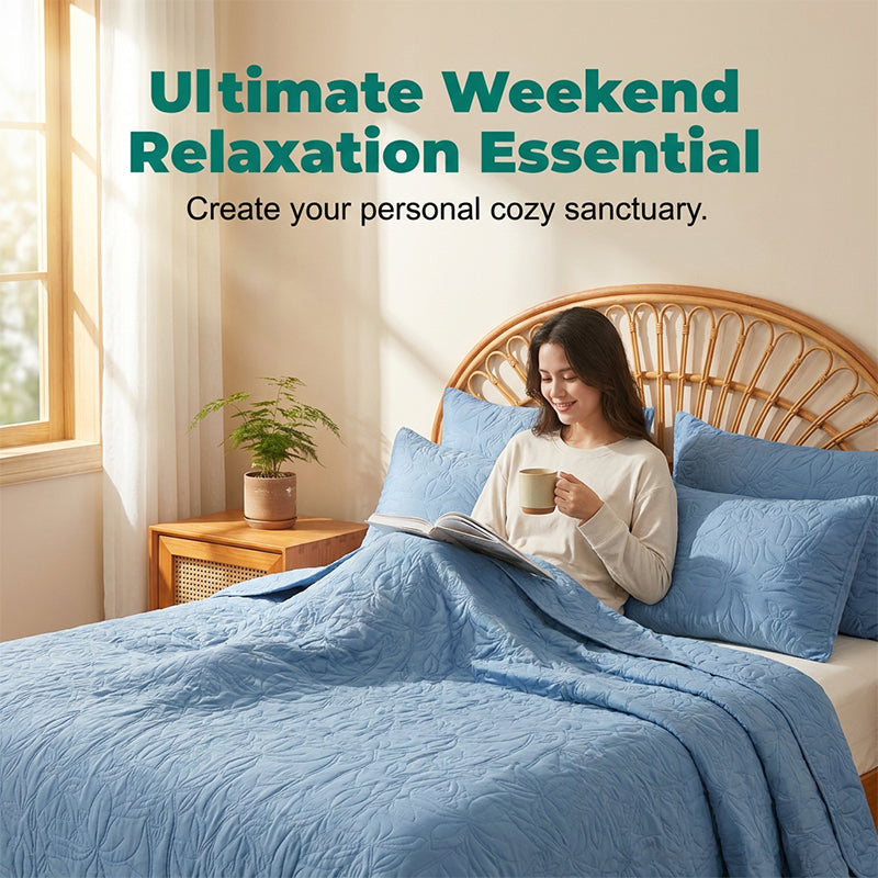 🛏️50% RABATT !!📢 Unifarbenes 4-teiliges Bettwäsche-Set aus 100 % Baumwolle  – unifarben, weich & atmungsaktiv