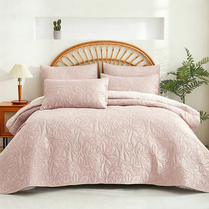 🛏️50% RABATT !!📢 Unifarbenes 4-teiliges Bettwäsche-Set aus 100 % Baumwolle  – unifarben, weich & atmungsaktiv