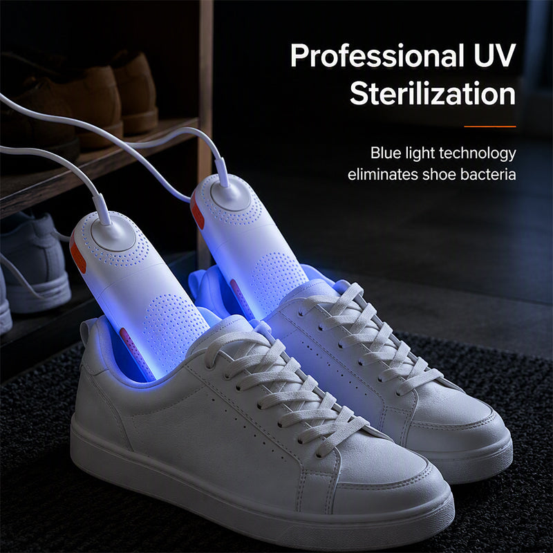 Elektrischer Schuhtrockner mit ausziehbarem Arm und UV-Sterilisation