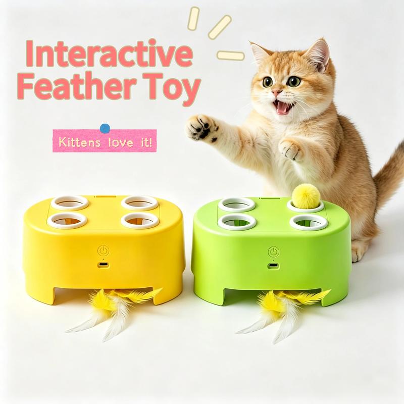Electric Interactive Cat Toy Whack-a-Mole