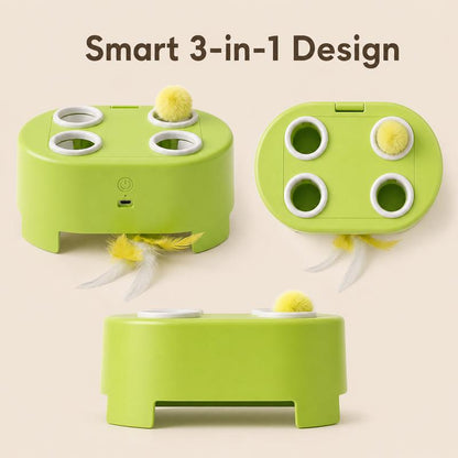 Electric Interactive Cat Toy Whack-a-Mole
