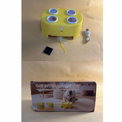 Electric Interactive Cat Toy Whack-a-Mole