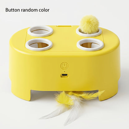 Electric Interactive Cat Toy Whack-a-Mole