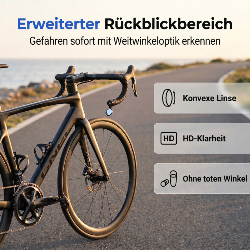 360° drehbarer Fahrrad-Rückspiegel