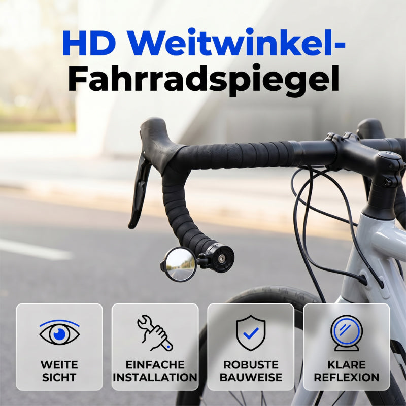360° drehbarer Fahrrad-Rückspiegel
