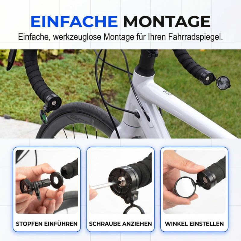 360° drehbarer Fahrrad-Rückspiegel