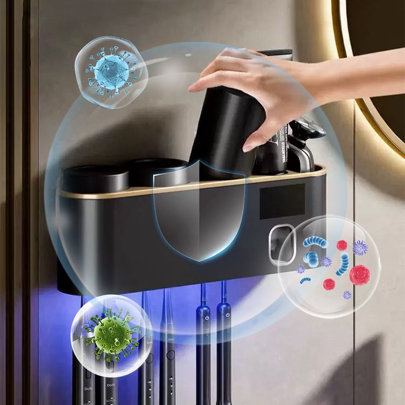 Intelligenter UV-sterilisierender Zahnbürstenhalter
