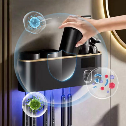 Intelligenter UV-sterilisierender Zahnbürstenhalter