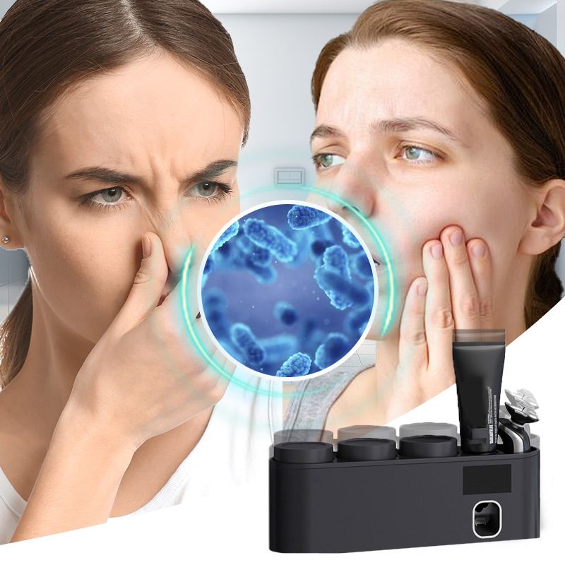 Intelligenter UV-sterilisierender Zahnbürstenhalter