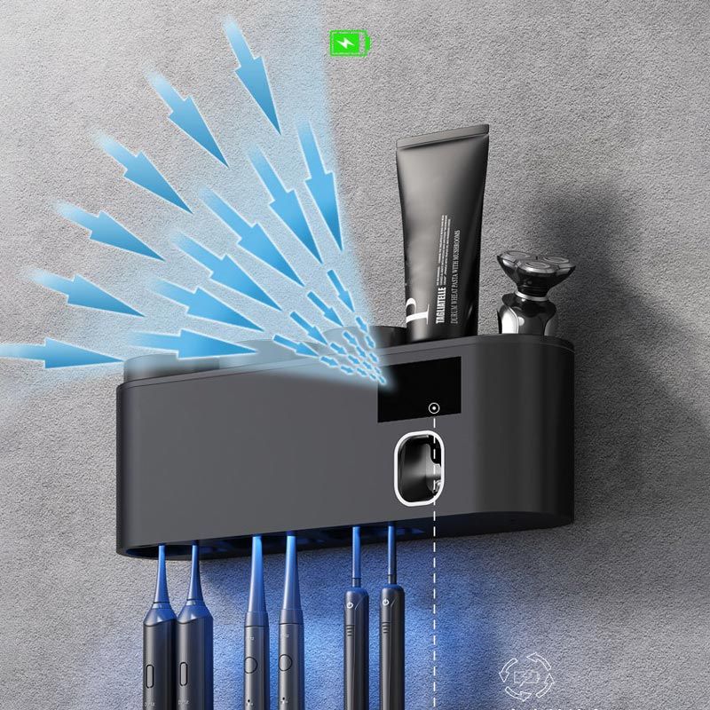 Intelligenter UV-sterilisierender Zahnbürstenhalter