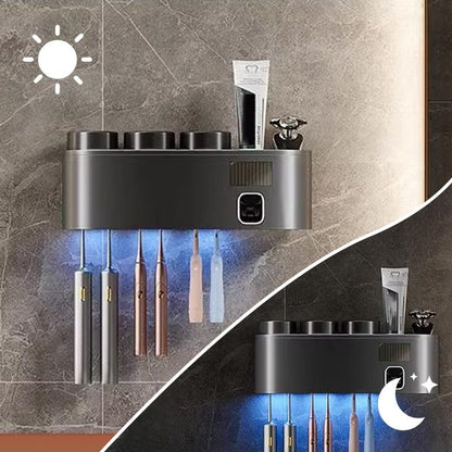 Intelligenter UV-sterilisierender Zahnbürstenhalter