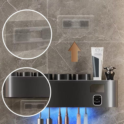 Intelligenter UV-sterilisierender Zahnbürstenhalter