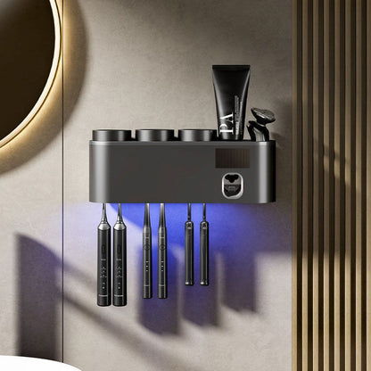Intelligenter UV-sterilisierender Zahnbürstenhalter