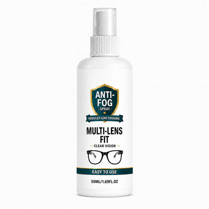 Mehrzweck-Antibeschlagspray für Linsen und Glas