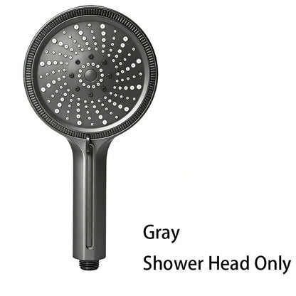 💦 Regendusche mit einstellbarem Wasserdurchfluss und Hochdruckfunktion – Turbogeladener Wasserdruck, 6 Strahlarten und breite Abdeckung. Universeller G1/2″-Anschluss – einfache Selbstmontage in wenigen Minuten! 🛁✨