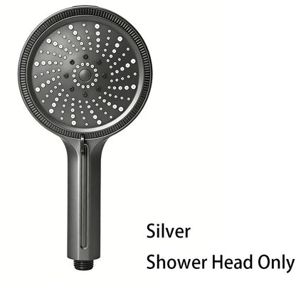 💦 Regendusche mit einstellbarem Wasserdurchfluss und Hochdruckfunktion – Turbogeladener Wasserdruck, 6 Strahlarten und breite Abdeckung. Universeller G1/2″-Anschluss – einfache Selbstmontage in wenigen Minuten! 🛁✨
