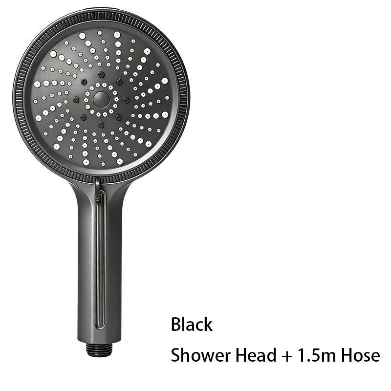 💦 Regendusche mit einstellbarem Wasserdurchfluss und Hochdruckfunktion – Turbogeladener Wasserdruck, 6 Strahlarten und breite Abdeckung. Universeller G1/2″-Anschluss – einfache Selbstmontage in wenigen Minuten! 🛁✨