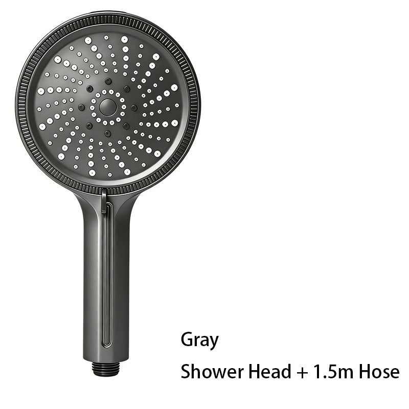 💦 Regendusche mit einstellbarem Wasserdurchfluss und Hochdruckfunktion – Turbogeladener Wasserdruck, 6 Strahlarten und breite Abdeckung. Universeller G1/2″-Anschluss – einfache Selbstmontage in wenigen Minuten! 🛁✨