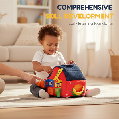 🎁 2026 Neuheiten 50% RABATT 💥 Interaktives Plüsch-Bauernhof-Spielset für Kinder – 6 Erkundungszonen, niedliche Tierpuppen & tragbares Design – Lernen, Spielen & Wachsen ✨