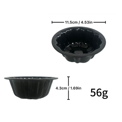 🥧 Perfekte Mini-Kürbisse für deine Herbst-Backkunst! – Die robuste Karbonstahl-Form mit Antihaft-Effekt – gleichmäßige Bratergebnisse garantiert