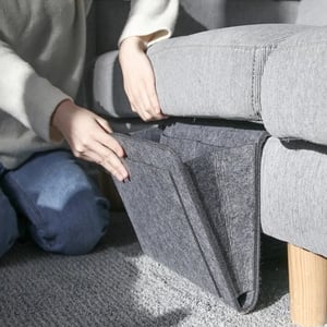 🛏️ JETZT 50 % RABATT! Hängende Aufbewahrungstasche für das Bett – Mehrfächer Bett-Organizer aus Filz, ideal für Etagenbetten im Wohnheim, für Tablet, Bücher, Handy und Schreibwaren ✨
