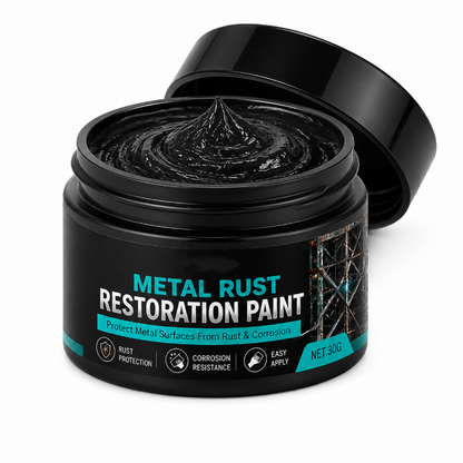 🔧🏠 50 % RABATT! Schwarze Reparaturpaste zum Rostschutz für Metall – Saniert verrostete Tore, Geländer und Werkzeuge. Bildet eine Schutzschicht – kein Austausch erforderlich! 🛡️✨
