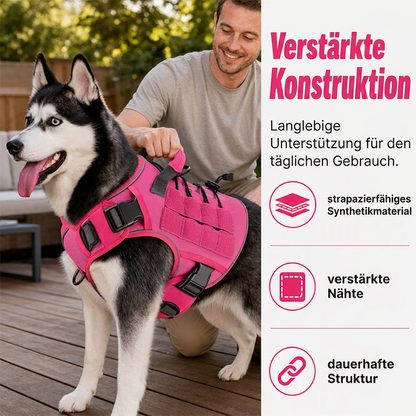 🐾 50% RABATT! 🛡️ Taktisches Hundegeschirr – Wasserabweisend & robuster Griff ✨
