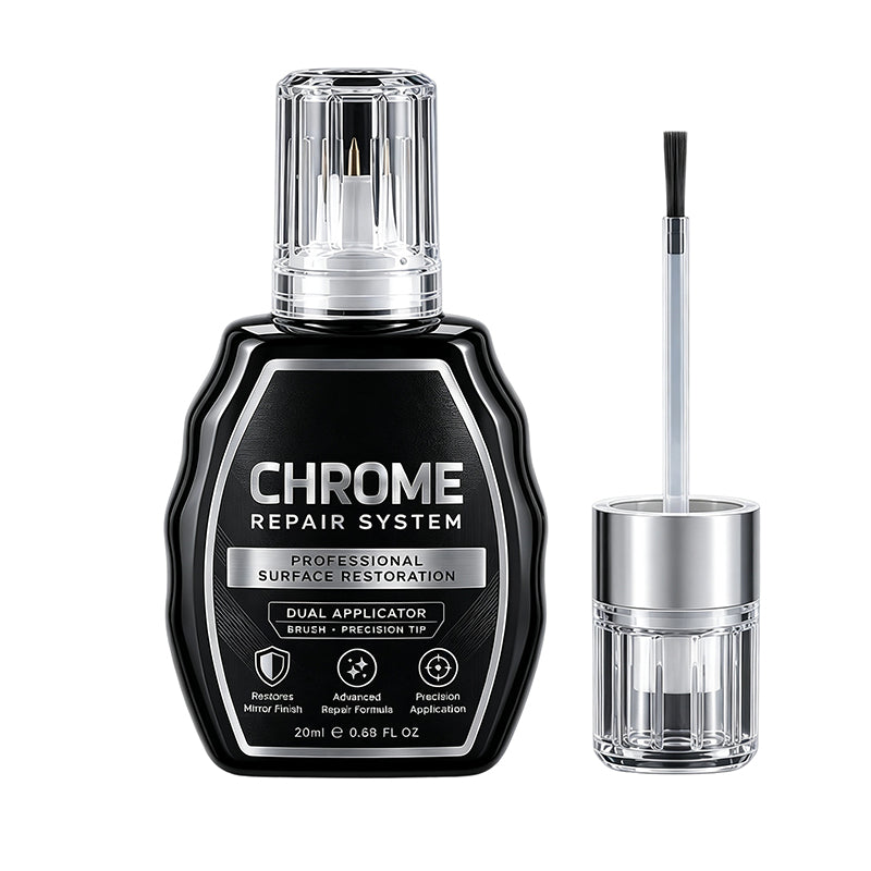 🥳✨ Chrom-Restaurierungs-Set – entfernt Oxidation und bringt Metalloberflächen zurück zum Glanz 🚗💎