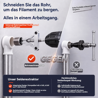 🔧 Werkzeug zum Entfernen abgebrochener Rohre – Entfernen Sie abgebrochene Rohre schnell und einfach, keine Demontage erforderlich 🛠️💪