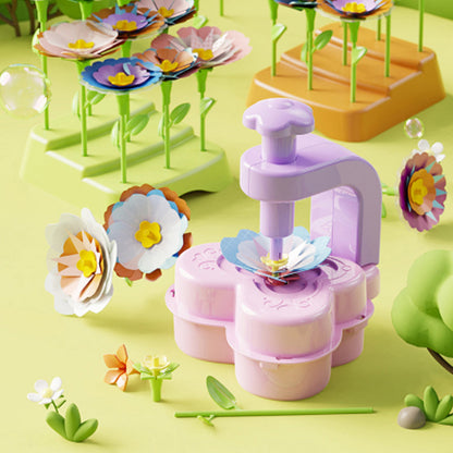 Pädagogisches DIY-Blumenpressen-Kunstset für Kinder