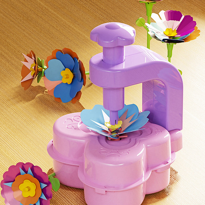 Pädagogisches DIY-Blumenpressen-Kunstset für Kinder